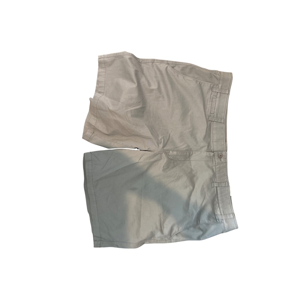 The Foundry Flex Flat Front Shorts Mens 52 Grey New Wild Dove Stretch Big & Tall
